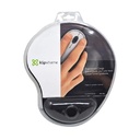 Mousepad Klip KMP-100B - Mouse Pad de Gel, dimensiones 250x215x20mm, color negro.