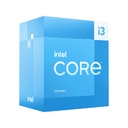 Procesador Intel Core i3-13100 Raptor Lake - Cuatro Núcleos a 3.40GHz, socket LGA 1700, 12MB smartcache, gráficos intel UHD 730, intel turbo boost 4.50GHz. BX8071513100