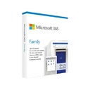 Programa Microsoft 365 Familia - Licencia de suscripción 1 año, 6 usuarios. 6GQ-00088/1220