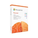 Programa Microsoft Office 365 Personal - QQ2-01238 - Word, Excel, PowerPoint, Outlook, OneNote y Editor + Microsoft Teams y OneDrive en 1 PC o Mac + 1 Tableta, 15 meses, tarjeta clave, en español.