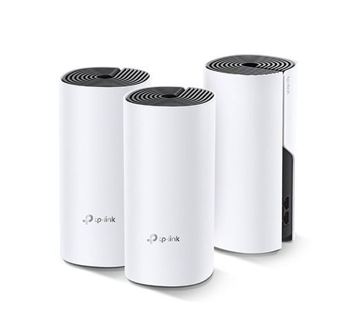 [RIN-TPL-088] Red Inalambrica TP-Link Deco M4 - Sistema Wi-Fi mesh para el hogar, 3 pack, AC1200 (300Mbps+867Mbps), banda dual 2.4GHz/5GHz, color blanco. Deco M4 (3-pack)