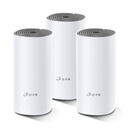 Redes Inalambrica TP-Link Deco E4 - Sistema Wi-Fi mesh para el hogar, 3 pack, AC1200 (300Mbps+867Mbps), banda dual 2.4GHz/5GHz, color blanco. Deco E4 (3-pack)