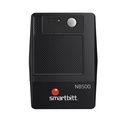 Batería De Respaldo Smartbitt SBNB500, Regulador Automatico de Voltaje Capacidad 500VA / 250W, Cuenta con un total de cuatro (4) tomas NEMA 5-15. SBNB500