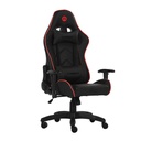 Silla para Gamers Argom ARG-CH-9010 ERGO FX1 - Reposacabezas Ajustable, Almohadillas Lumbares, reposabrazos, Negro. ARG-CH-9010BK