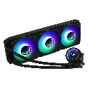 [AYE-ACL-007] Sistema de Enfriamiento Líquido para Procesador AeroCool Mirage L360 BK - RGB Socket Intel LGA 1700, 2066, 1200, 115x, AMD AM5, FM2, AM3, AM4, 3x Abanicos 120mm ARGB, Negro