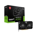 Tarjeta Gráfica MSI Nvidia GeForce RTX 4060 - 8GB GDDR6, 128-bit, PCI Express 4.0, 1x HDMI, 3x DisplayPort, 2x Abanicos GeForce RTX 4060 VENTUS 2X BLACK 8G OC