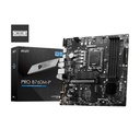 Tarjeta madre MSI PRO B760M-P DDR5 - LGA1700, Intel B760, 4x DDR5 6800Mhz(OC), PCI-Express 4.0, 2X M.2, DisplayPort, HDMI, VGA, 4X USB 2.0, 1X USB Tipo C