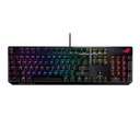 Teclado ASUS ROG Strix Scope RX - Teclado mecánico para gamers, switch ROG RX RED Optical, anti-fantasma, rgb, IP56, usb, inglés, color negro. XA05 ROG STRIX SCOPE