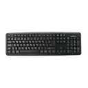 Teclado Argom - Teclado básico, usb, español, color negro. ARG-KB-7414