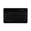 Teclado Argom - Teclado inalámbrico, bluetooth, delgado, liviano, color negro. ARG-KB-0203