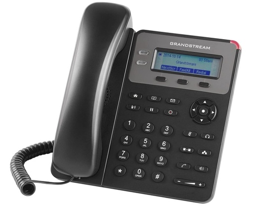 [TEL-GRA-030] Teléfono de Escritorio VoIP Grandstream GXP1615 -Pantalla lcd, 1 cuenta SIP, hasta 2 estados de llamada, conferencia de 3 vías, 10/100 Mbps. GXP-1615