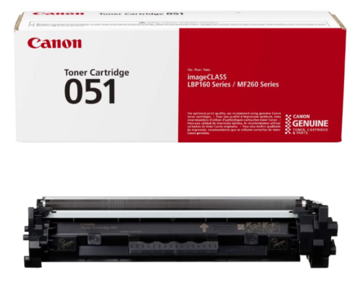[TDC-CAN-182] Tóner Canon 051 - Para impresora Canon modelo ImageCLASS LBP162DW, ImageCLASS LBP160 series, 1,700 páginas, color negro. CA051