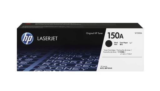 [TDH-HEW-478] Tóner HP 150A W1500A - Para impresora Láser M111w, Imprime aproximadamente 975 páginas, color negro.