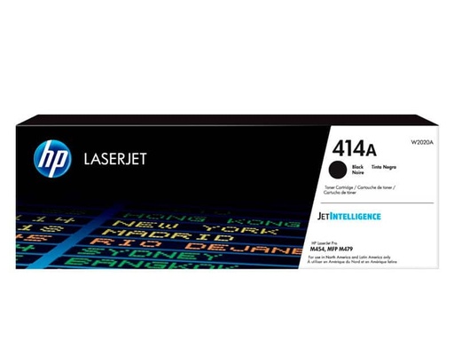 [TDH-HEW-431] Tóner HP W2020A - Para impresora LaserJet Pro M479fdw/M479fdn/M479dw/M454dw, rendimiento aproximado 2,400 páginas, color negro(414A).