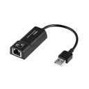USB Argom Adaptador 2.0 a RJ45 macho/hembra - 6 Pulgadas, convierte cualquier puerto en conector ethernet, hasta 100Mbps. ARG-CB-0045
