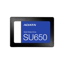 Unidad de Estado Solido(SSD) A-Data ASU650SS - 512GB de 2.5" SDD Sata, 3D TLC, 520MB/s de lectura, 450MB/s de escritura, SATA3 6Gbit/s. ASU650SS-512GT-R