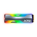 Unidad de Estado Solido(SSD) A-Data XPG SPECTRIX S20G - Capacidad de 500GB, RGB, 3D NAND, 2500MB/s de lectura, 1800MB/s de escritura, PCIe Gen3x4, M.2 2280. ASPECTRIXS20G-500G-C