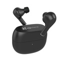 Auricular Klip ZoundBuds, audífonos con micrófono inalámbrico, Bluetooth® V5.1, omnidireccional, IPX4 resistente al agua, color negro. KTE-250BK