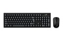 Teclado Genius KM-8101 - Combo de teclado y ratón óptico inalambrico, 3 botones, inalámbrico 2.4Ghz, 1000dpi, español, color negro. 31340014401