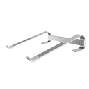 Soporte o Base para Laptop de 9 a 15.6 pulgadas, Material Aluminio, color Plateado. SP009