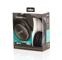 Auricular Argom ARG-HS-2680BK Ultimate Sound Comfort Pro BT - Audífonos con micrófono, inalámbrico, Bluetooth, color Negro.