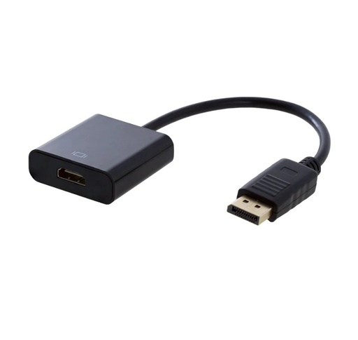 [CYA-ARG-018] Adaptador Argom- ARG-CB-0059 - De DisplayPort (macho) a HDMI (hembra) para video de alta definición.