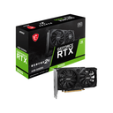 Tarjeta Gráfica MSI GeForce RTX 3050 VENTUS 2X 6G OC - GDDR6X, 96-bit, PCI Express 4.0, 2x HDMI, 1x DisplayPort, 2x Abanicos.