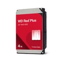 Disco Duro 3.5" Western Digital Red Plus Nas Hard Drive - Capacidad de 4TB, 128MB cache, 5400 rpm, SATA III (6Gb/s), ideal para almacenamiento Nas. WD40EFPX