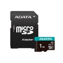 Tarjeta de Memoria Micro SD A-DATA Premier Pro - Capacidad 1TB, UHS-I, clase 10( A2, V30) hasta 100MB/s Lectura, 85MB/s escritura, adaptador SD. AUSDX1TUI3V30SA2-RA1