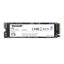 Unidad de Estado Sólido (SSD) Patriot P300 - PCIe NVMe 1TB - 2100MB/s de Lectura, 1650MB/s de Escritura, PCIe Gen3x4, M.2 (2280) P300P1TBM28