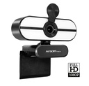 Argom ARG-WC-9145BK Webcams Argom CAM45 - Ideal para videoconferencia, micrófono, resolución 1080p, 30fps, usb 2.0, color negro. ARG-WC-9145BK