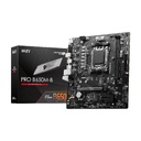 Tarjeta Madre AMD MSI PRO B650M-B - AM5, AMD B650, 2x DDR5 6600Mhz(OC), PCIe 4.0 x16, HDMI, VGA, USB 2.0, M.2, SATA 6Gb/s. PRO B650M-B