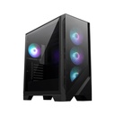 Caja MSI MAG Forge 321R AIRFLOW - ATX , MicroATX , MiniITX, 2x USB 3.2 Gen1 Type-A, 1 x USB 3.2 Gen 2x2 Type-C, 1x HD audio, 1 x mic, 1 x Led