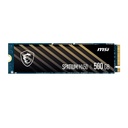 Unidad-de-Estado-Sólido-MSI-SPATIUM-M450-Capacidad-de-500GB,-3600MB/s-de-lectura,-2300MB/s-de escritura,-NVMe-1.4-PCIe-Gen4X4,-M.2-2280.-SPATIUM-M450-PCIe-4.0-NVMe-M-2-500GB