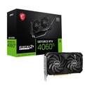 Tarjeta Gráfica MSI GeForce RTX 4060 Ti - 8GB GDDR6, 128-bit, PCI Express® Gen 4 x16, DisplayPort x 3 (v1.4a), HDMI™ x 1(2.1a), 2x Abanicos. GeForce RTX 4060 Ti VENTUS 2X BLACK 8G OC