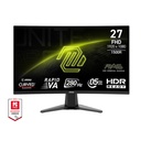 Monitor Curvo Gaming MSI - 27", Full HD (1920X1080), 280Hz, 4ms, 16:9, 4000:1, Adaptive Sync, 1 x DisplayPort 1.4a, 2 x HDMI™ 2.0b (FHD@240Hz), 1 x Headphone-out, Color: Negro. MAG 276CXF