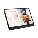 Monitor Portátil PRO MSI - 15.6" IPS, Full HD (1920X1080), 60Hz, 4ms(GTG), 16:9, 800:1, 1x HDMI™ 2.0 (FHD@120Hz), 1x Mini-HDMI™ (2.0b), 2x Type-C, External USB Power (Type C interface), Color: Negro. PRO MP161 E2