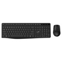 Teclado Y Mouse Genius Rs2 KM-8206S, Inalámbrico 2.4 GHz, Silencioso, Receptor USB, Español, Negro 31340017401