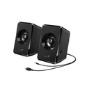 Parlante Genius SP-U125, estéreo compactos para PC o portátil, 3W RMS, Alimentado por USB, Negro. 31730042400