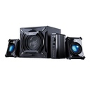 Parlante Genius SW-G2.1 2000 II, Sistema 2.1, 45 W (Subwoofer: 29 W / Satélites: 8 W x2) Negro, 31730020401