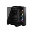 Case Gaming Corsair Doble Camara Media Torre 6500X RGB Vidrio Templado 3 Icue Link Rx RGB Black, Cc-9011269-Ww