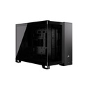 Case Gaming Corsair Doble Camara Media Torre 2500X Vidrio Templado Black, Cc-9011265-Ww