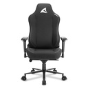 Silla Gamer Sharkoon Skiller SGS40 Fabric - Ajustable, estructura de acero, ajuste 90° y 160°, Capacidad 150kg, Negro. 4044951030705AF