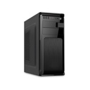 Caja Mid-Tower ATX/MicroAtx CS513GNC05, concectores 2x USB 2.0, 1x puerto audifono, 1x puerto microfono , Fuente de 600W color negro. CS512GNC12