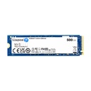 Unidad de Estado Sólido (SSD) Kingston NV3 - Capacidad de 500GB, 5000MB/s de lectura, 3000MB/s de escritura, NVMe PCIe 4.0 x4, M.2 2280. SNV3S/500G