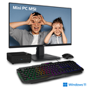 Mini Computadora MSI Cubi 5 - Intel Core i5 1235U, 16GB DDR4 SO-DIMM (3200Mhz), 1TB SSD M.2, Monitor MSI 25", Teclado Español y Mouse MSI, Wi-Fi 6E, Bluetooth 5.3, HDMI, Displayport, 1x ThunderBolt 4 (USB Type-C), 4x USB 3.2 Gen 2 Type A, Windows 11 Pro Español. Cubi 5 12M-086BUS Bundle