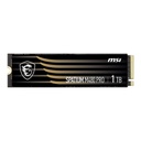 Unidad de Estado Sólido MSI SPATIUM M480 - Capacidad de 1TB, 7400MB/s de lectura, 6000MB/s de escritura, NVMe 1.4 PCIe Gen4X4, M.2 2280. SPATIUM M480 PRO PCIe 4.0 NVMe M.2 1TB