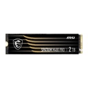 Unidad de Estado Sólido MSI SPATIUM M480 - Capacidad de 2TB, 7400MB/s de lectura, 7000MB/s de escritura, NVMe 1.4 PCIe Gen4X4, M.2 2280. SPATIUM M480 PRO PCIe 4.0 NVMe M.2 2TB