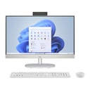 Computadora HP 24-cr0016la Todo en Uno - Pantalla 23.8" táctil, AMD Ryzen 5 7520U, 8GB DDR5, 512GB SSD, wifi, bluetooth, webcam, Windows 11 home español, color blanco. 7Z2W7LA#ABM