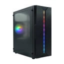 Caja ATX LinkWorld - Conectores 1x USB 3.0 / 1x USB 2.0, ventana lateral, color negro. VC-08A01